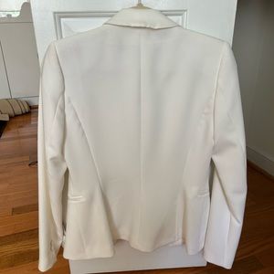 Zara White Blazer